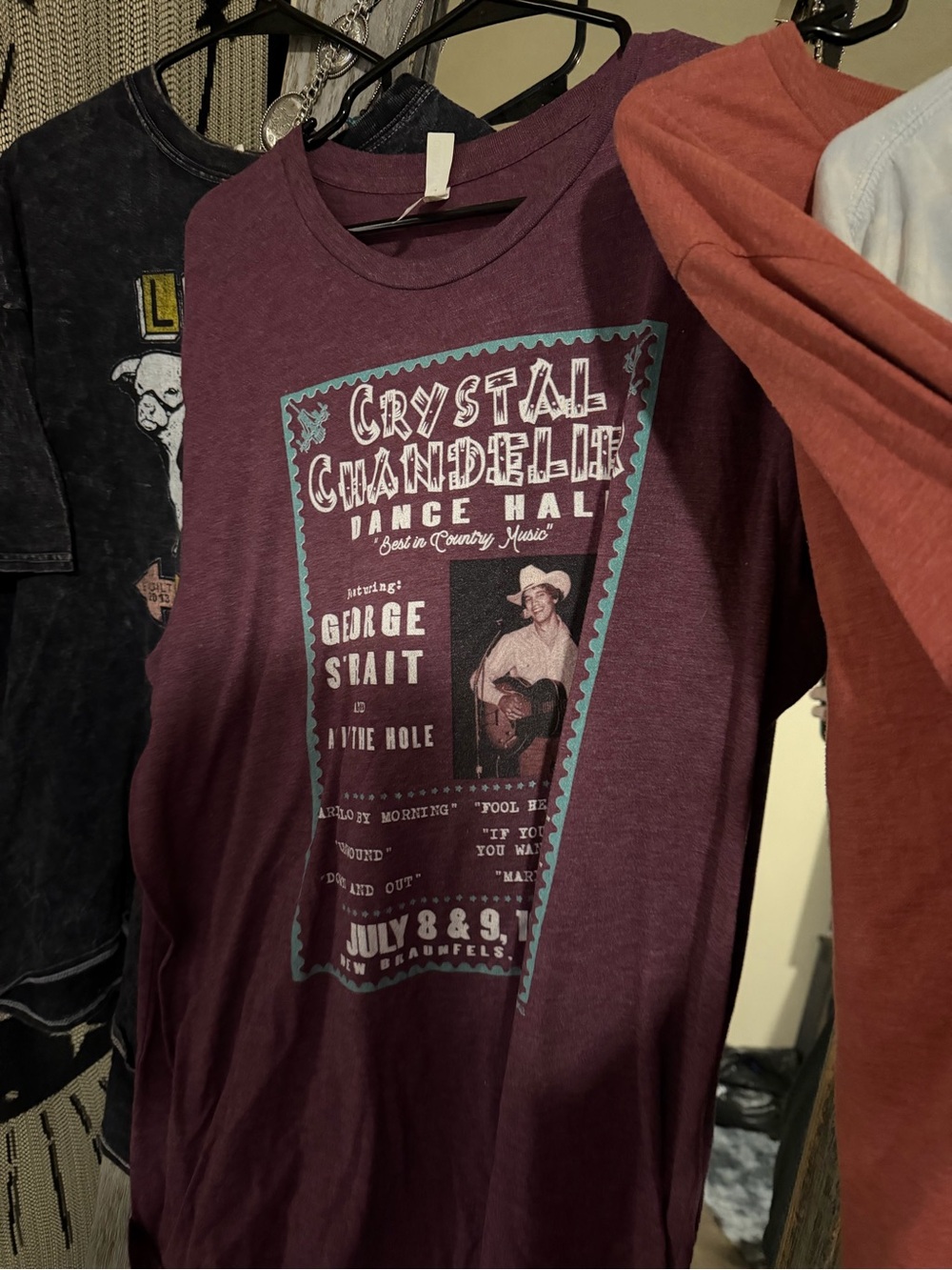 George Strait Bella canvas shirt